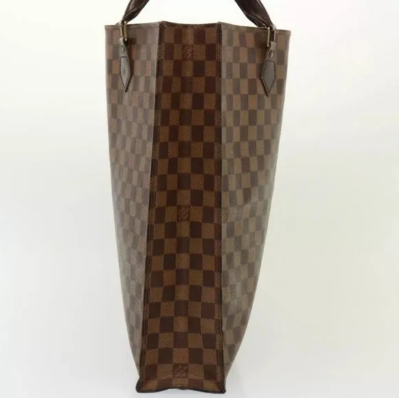 LOUIS VUITTON Damier Ebene Sac Plat Hand Bag LV Auth. 78325 - Picture 5 of 13